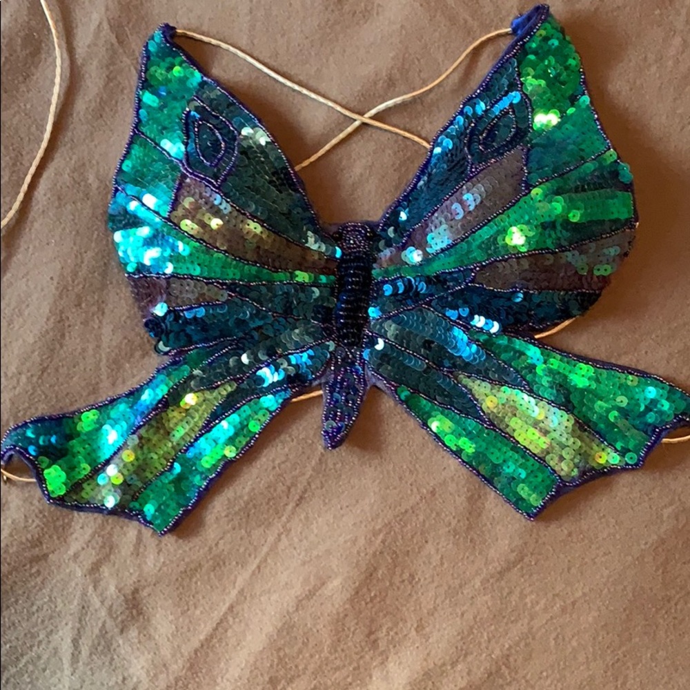 Beautiful butterfly top